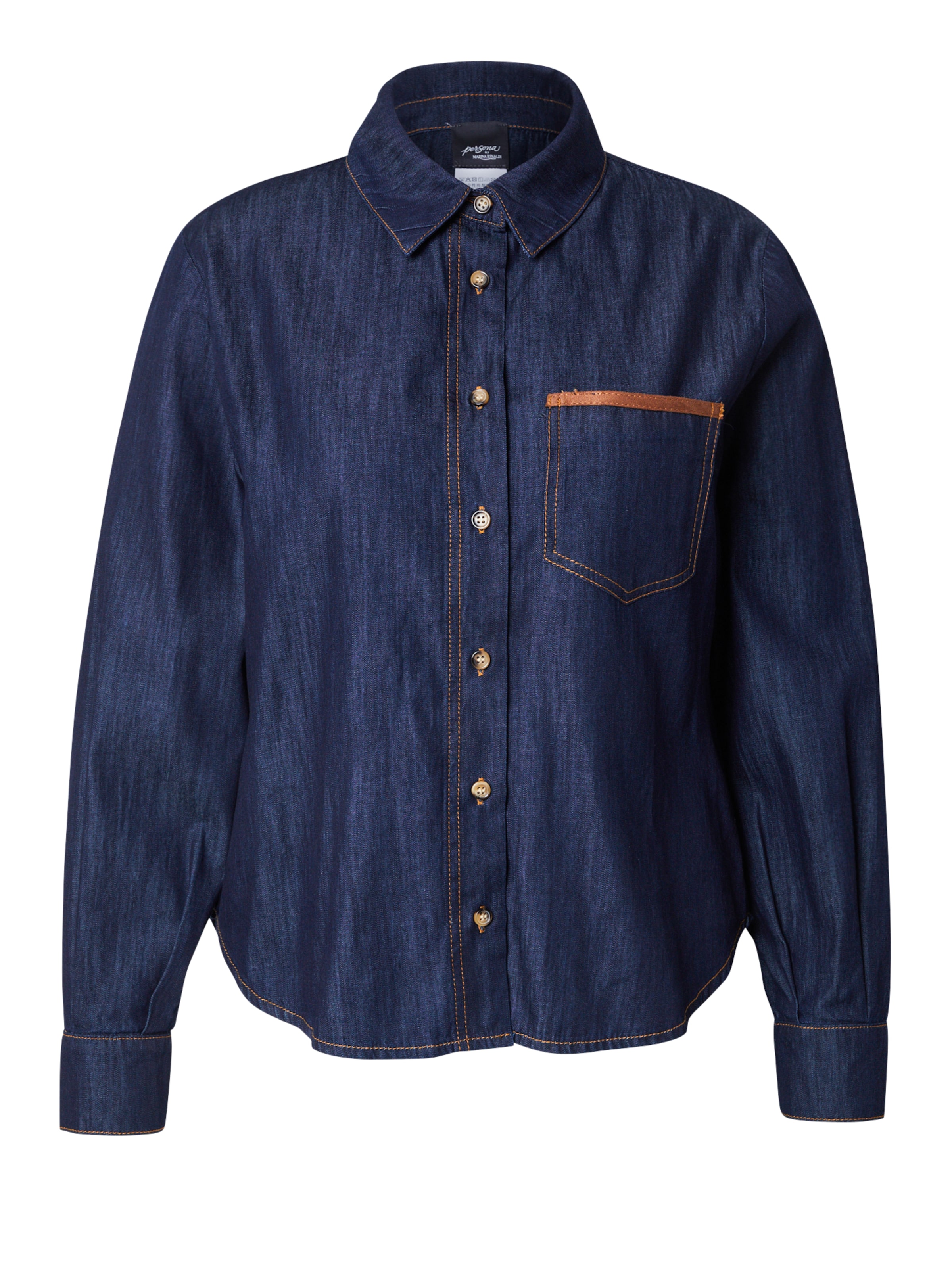 Persona by Marina Rinaldi Блузка 'FANFARA' в Синий: спереди