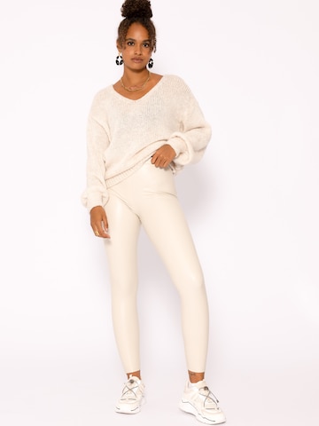 SASSYCLASSY Oversizepullover in Beige