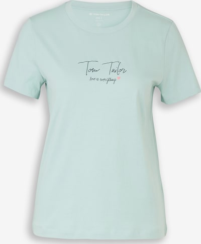 Marškinėliai iš TOM TAILOR, spalva – šviesiai mėlyna / šviesiai rožinė / juoda, Prekių apžvalga