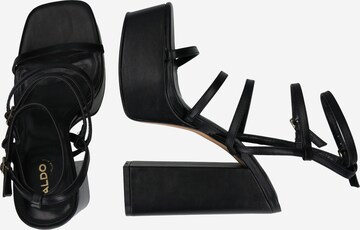 ALDO Sandali s paščki 'DARLING' | črna barva