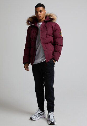 Veste d’hiver 'OSHAWA 2.0' Zavetti Canada en rouge : devant