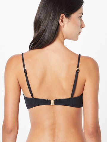 Bustier Hauts de bikini Seafolly en noir