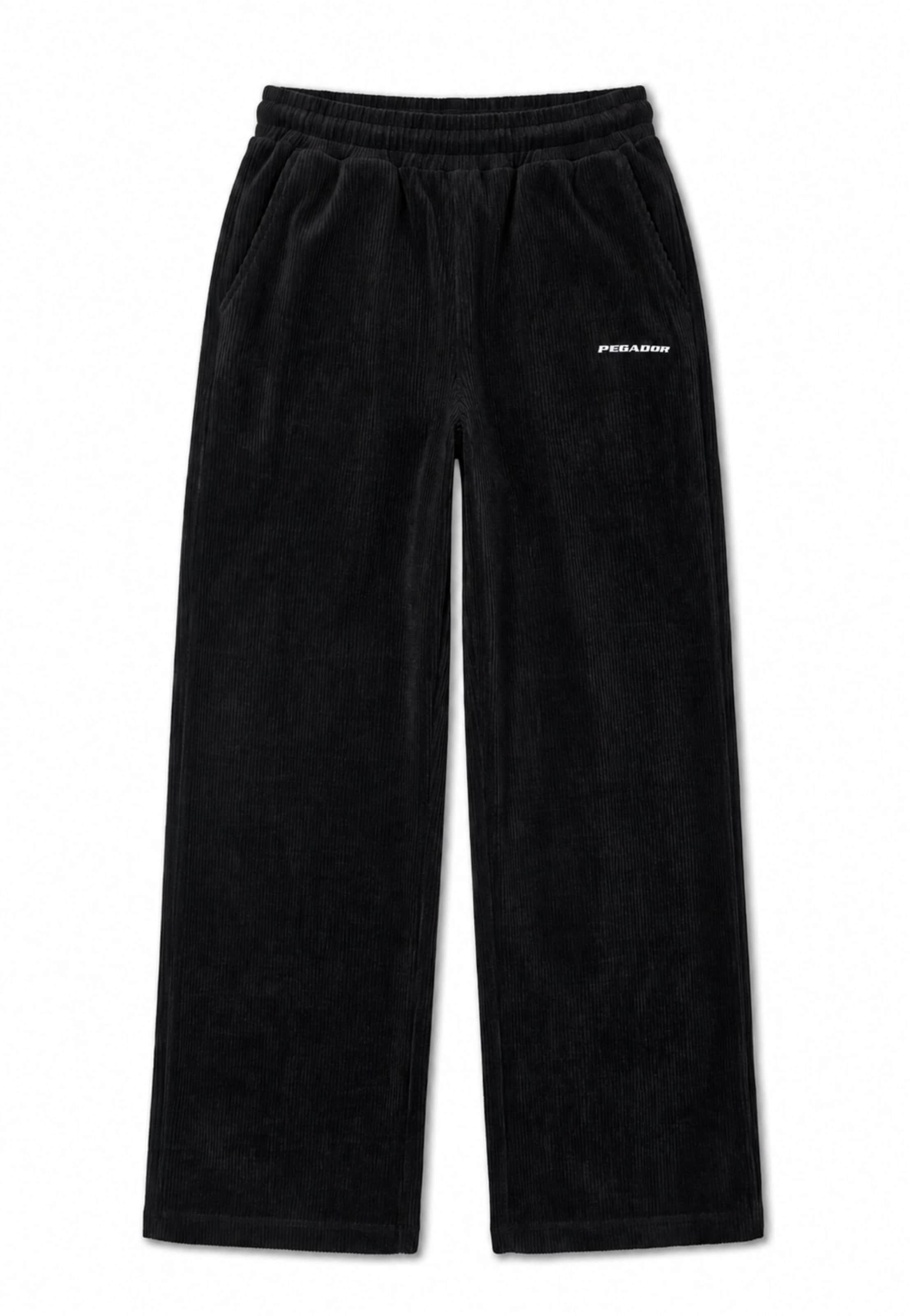 Wide Leg Pantalon 'Noli' Pegador en noir : devant