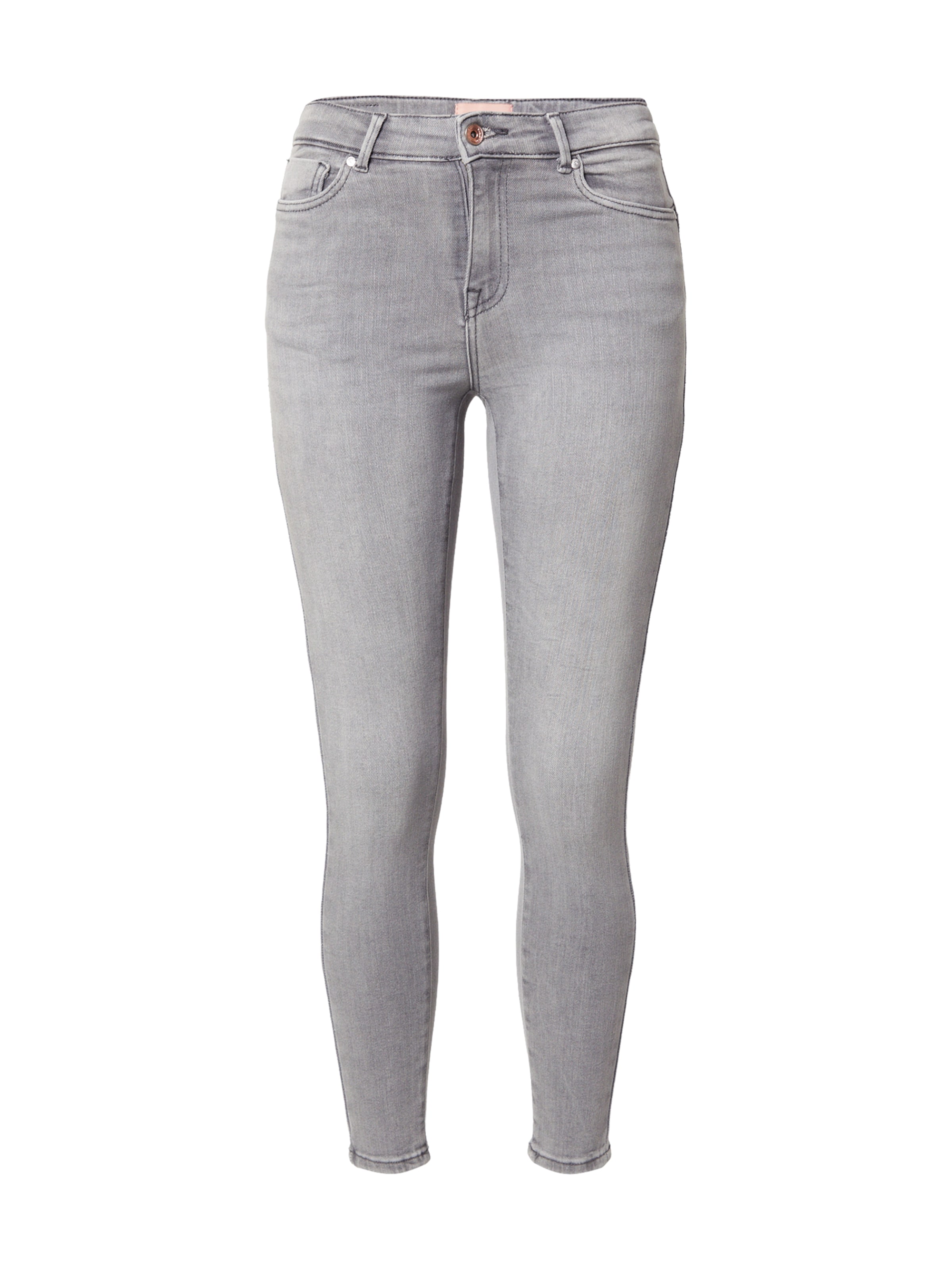 Skinny Jean 'Power' ONLY en gris : devant