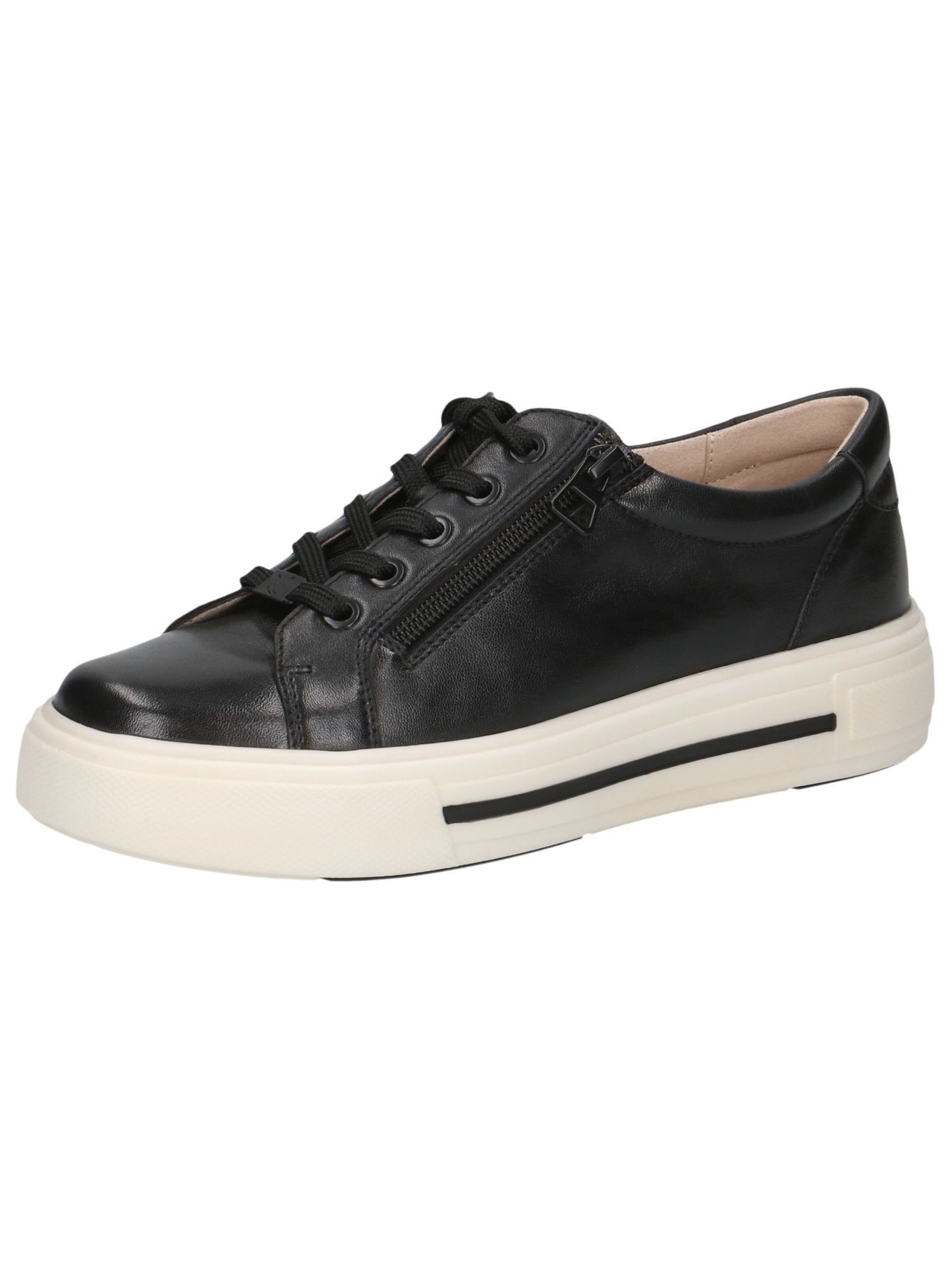 CAPRICE Sneaker in Schwarz: Vorderseite