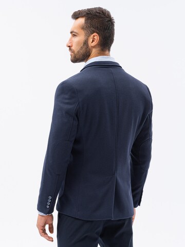 Ombre Slim Fit Sakko in Blau