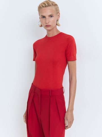 MANGO Pullover in Rot: Vorderseite