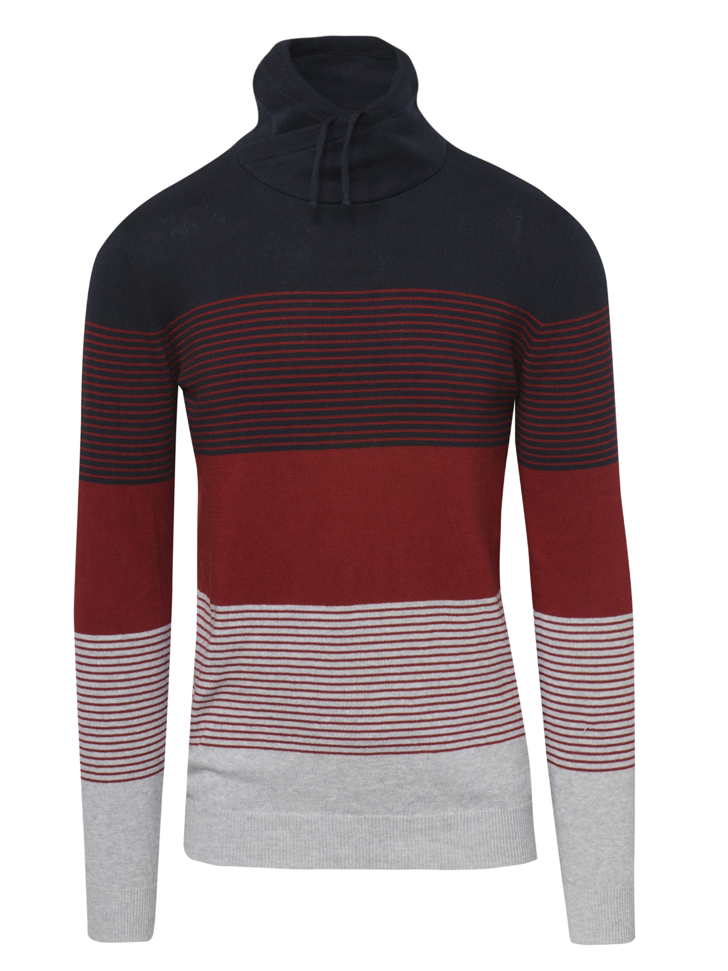 Pull-over KOROSHI en rouge : devant
