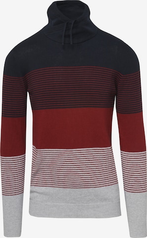 Pull-over KOROSHI en rouge : devant