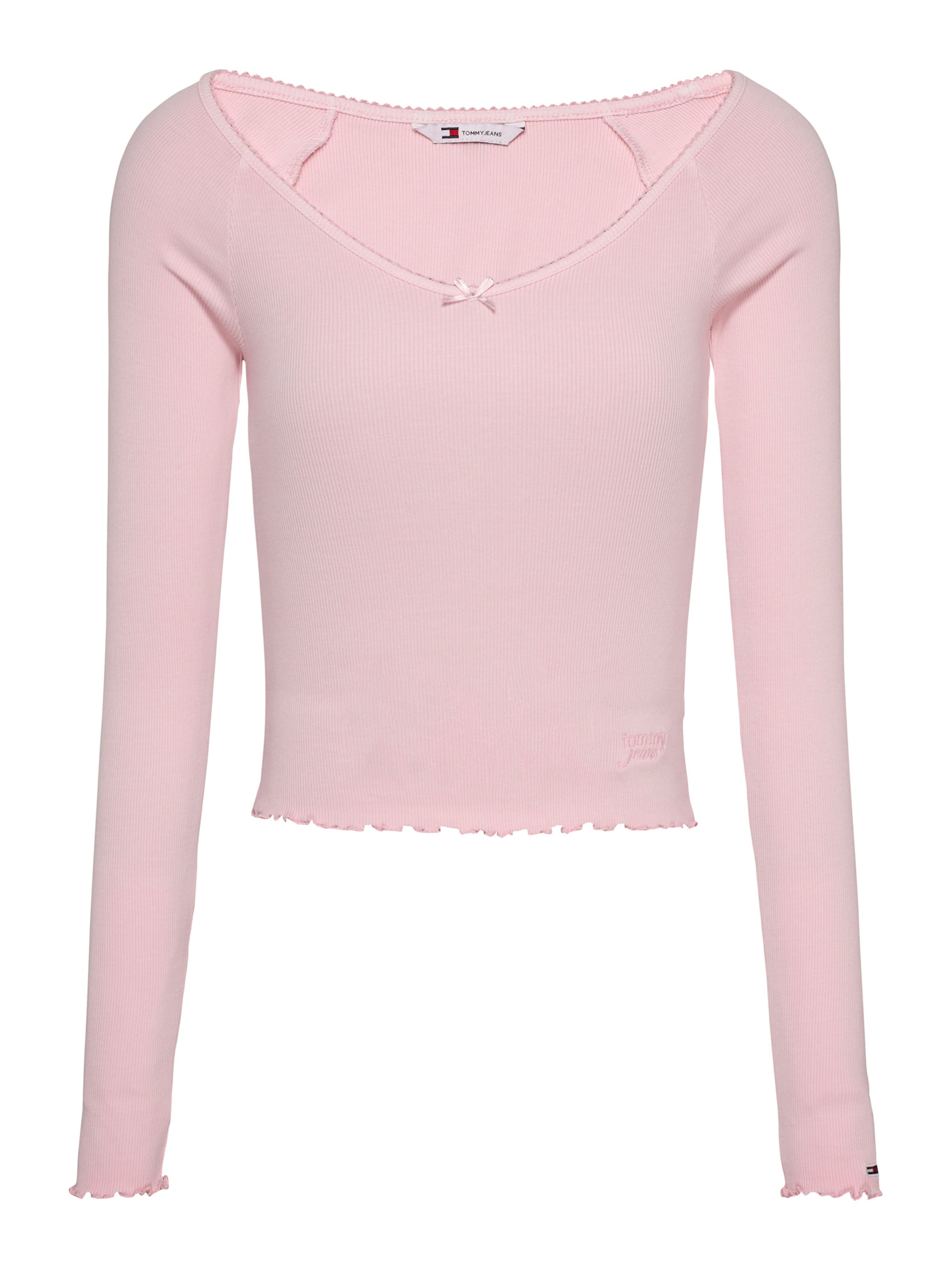 Tommy Jeans Tričko – pink: přední strana