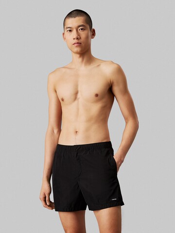 Calvin Klein Swimwear Swimming shorts 'Essentials' in Black: front