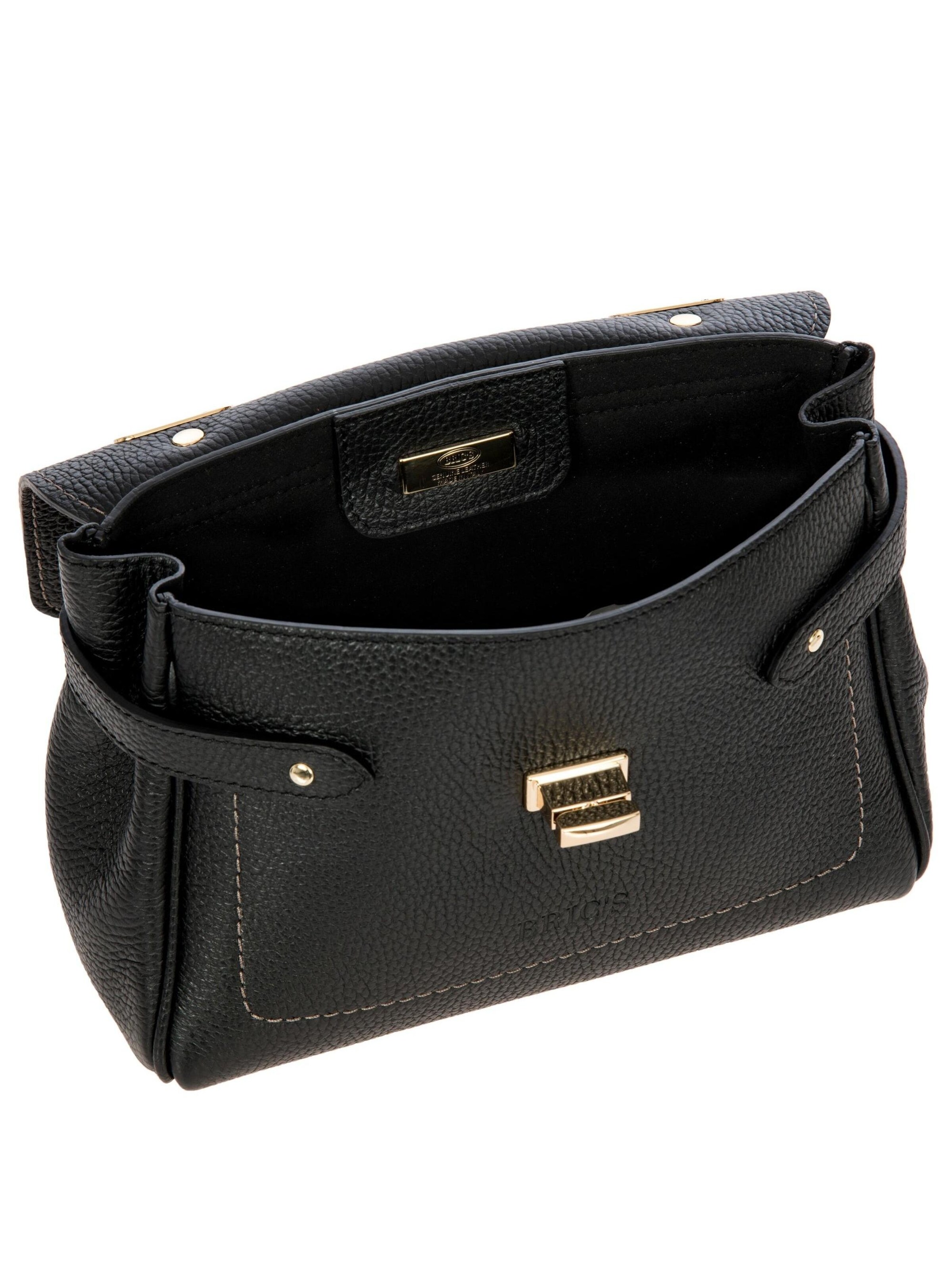 Bric's Handtasche 'Ninfea'‌‌‌‌‌‌‌‌‌‌ in Schwarz