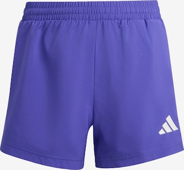 Pantalon de sport 'Essentials' ADIDAS SPORTSWEAR en bleu : devant