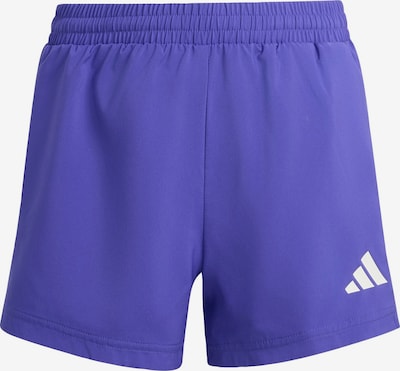 ADIDAS SPORTSWEAR Sportshorts 'Essentials' in 128/Regular in dunkellila / weiß, Produktansicht