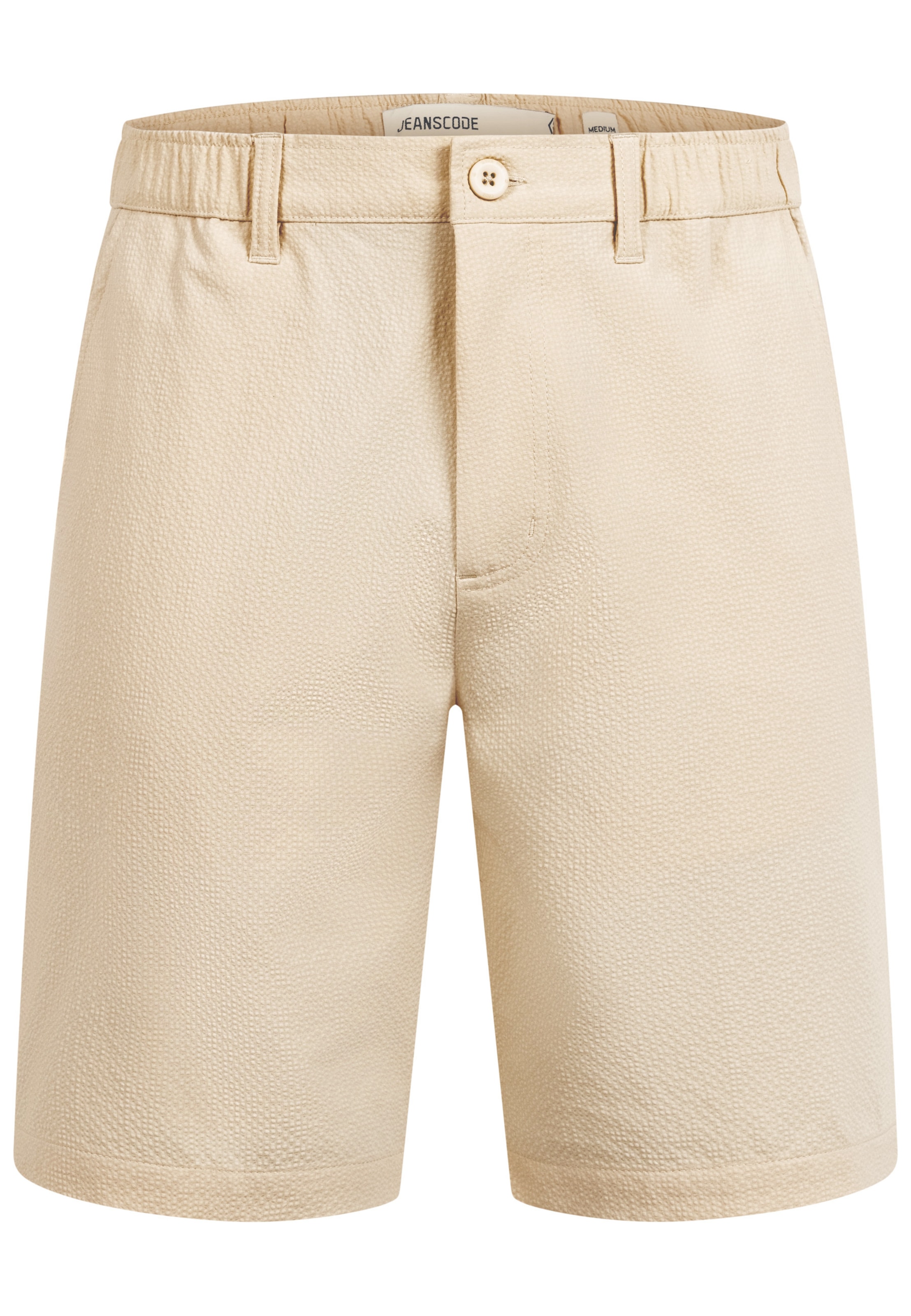 INDICODE JEANS Regular Broek 'Daminos' in Beige: voorkant