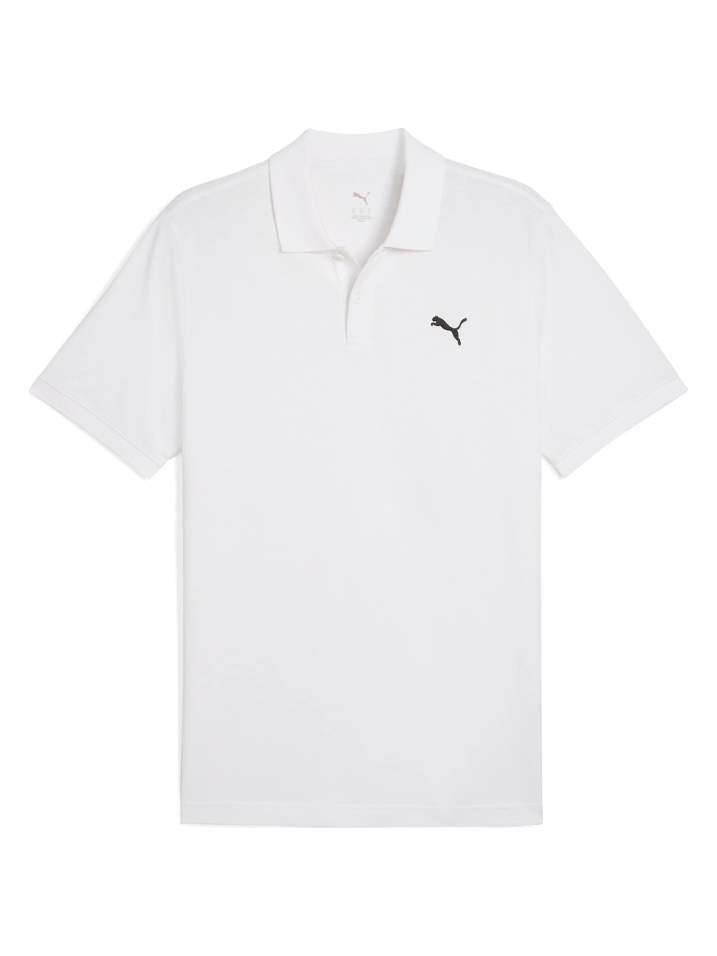 PUMA Shirt 'Puma Ess Pique Polo' in Wit