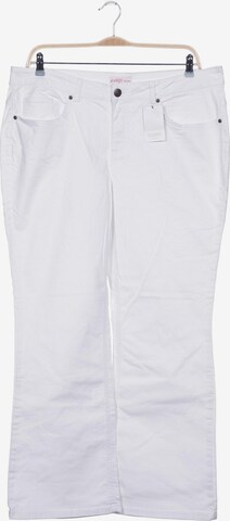 SHEEGO Jeans in 37-38 in White: front