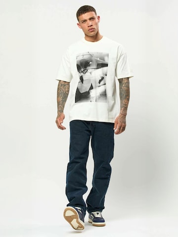 KAPPA Bluser & t-shirts ' KUAuthentic Ourselves ' i hvid