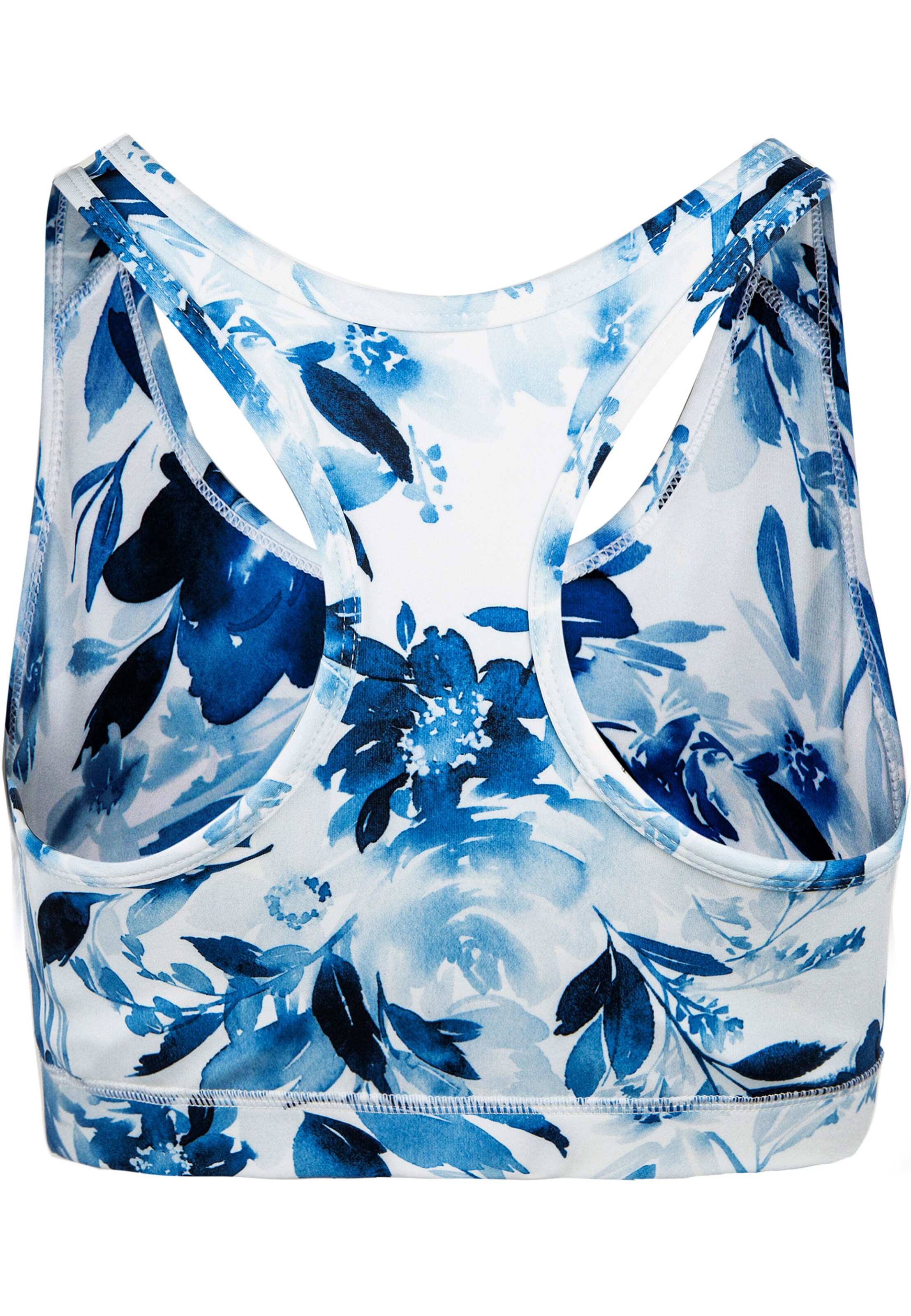 Athlecia Bustier Sport-BH 'Zuri' in Weiß: Vorderseite