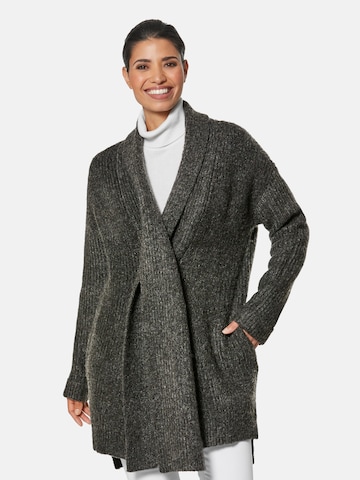 Cardigan MADELEINE en gris : devant