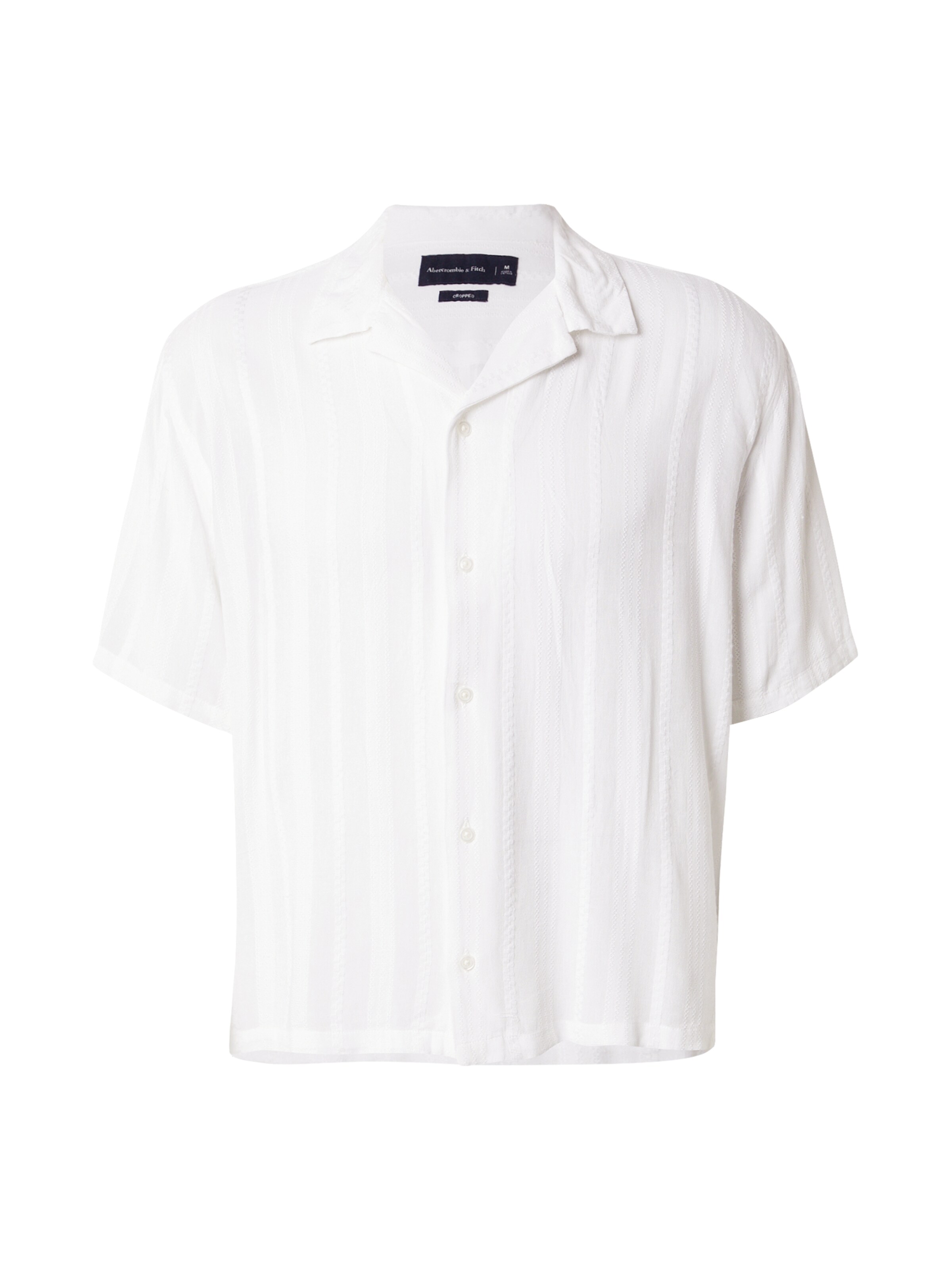 Abercrombie & Fitch Comfort Fit Skjorte i beige: forside