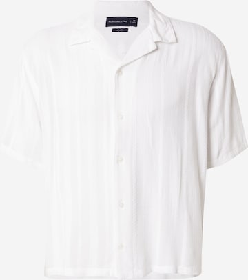 Abercrombie & Fitch Mugav suurus Triiksärk, värv beež: eest vaates