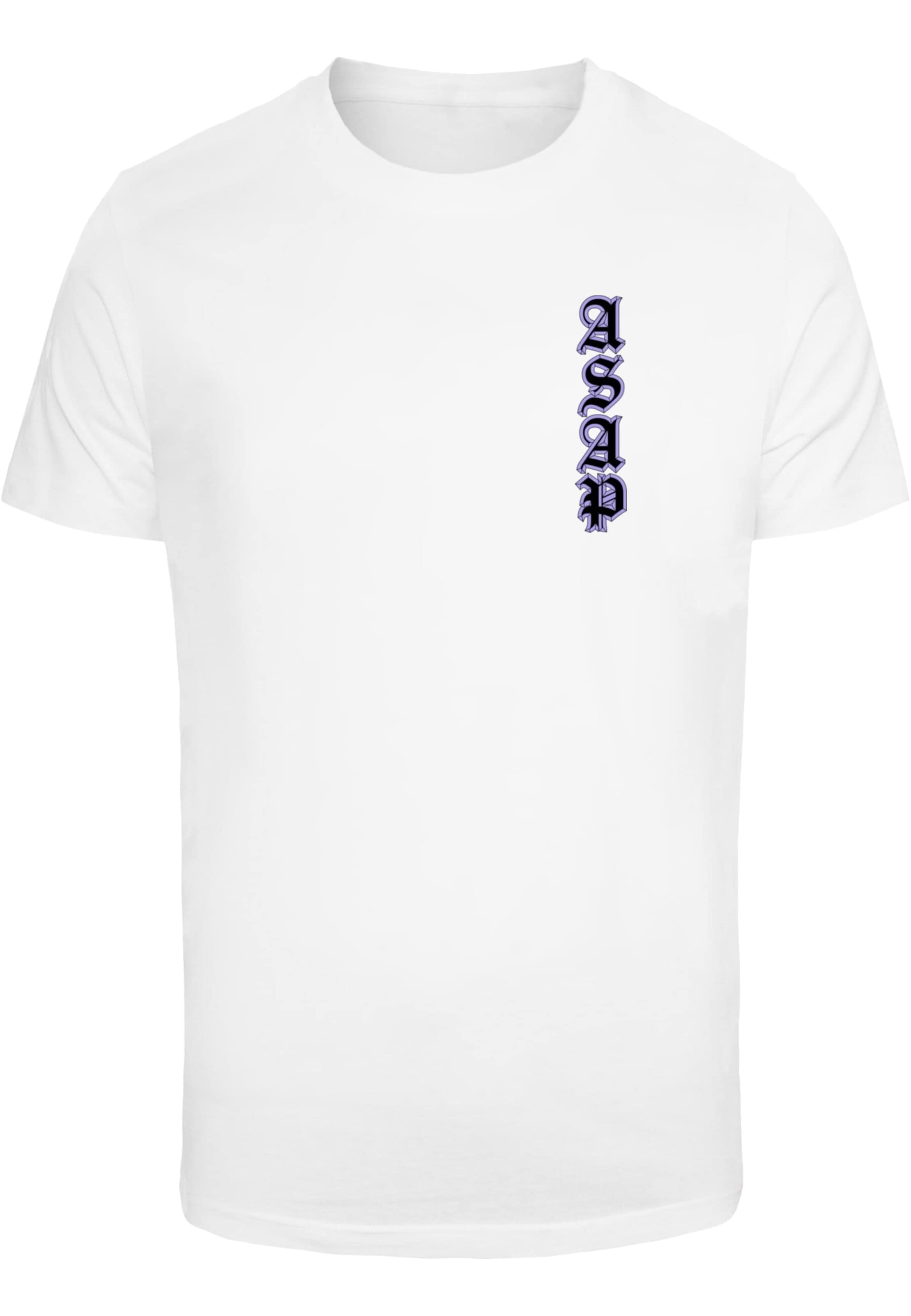 balts Mister Tee T-Krekls 'ASAP': no priekšpuses