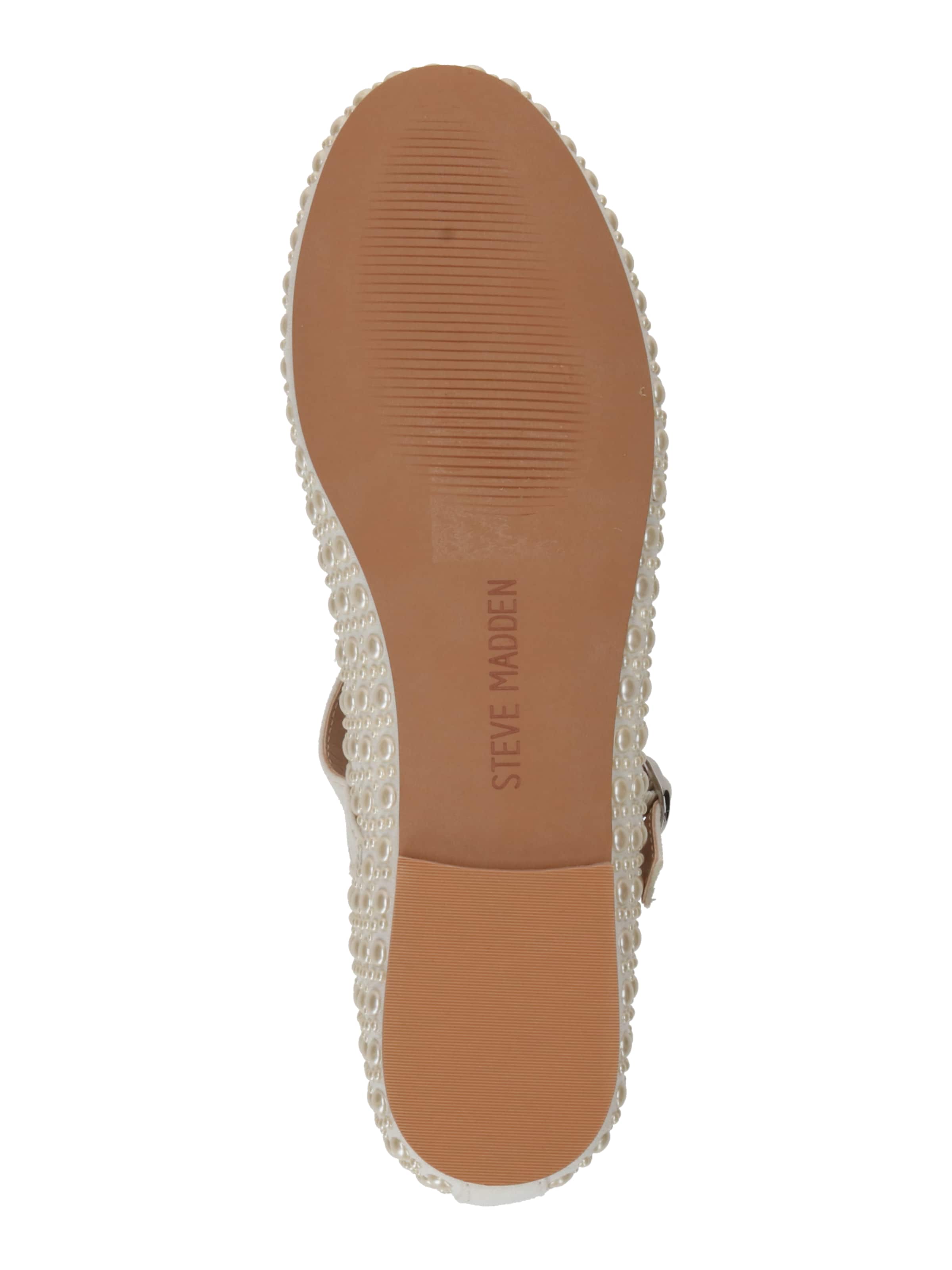 STEVE MADDEN Strap ballerina 'Vinetta' in White