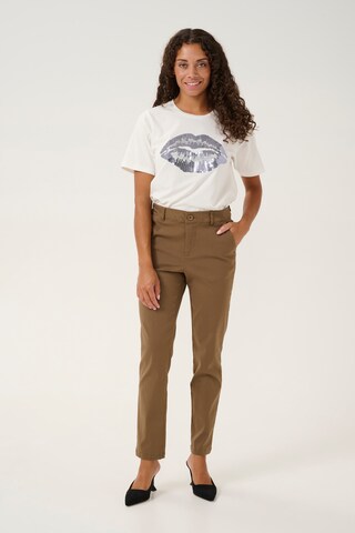 CULTURE Regular Chino in Beige