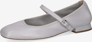 Ballerines à lanières CAPRICE en blanc : devant