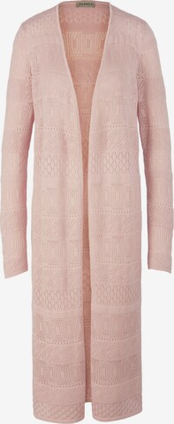 Cardigan Uta Raasch en rose : devant