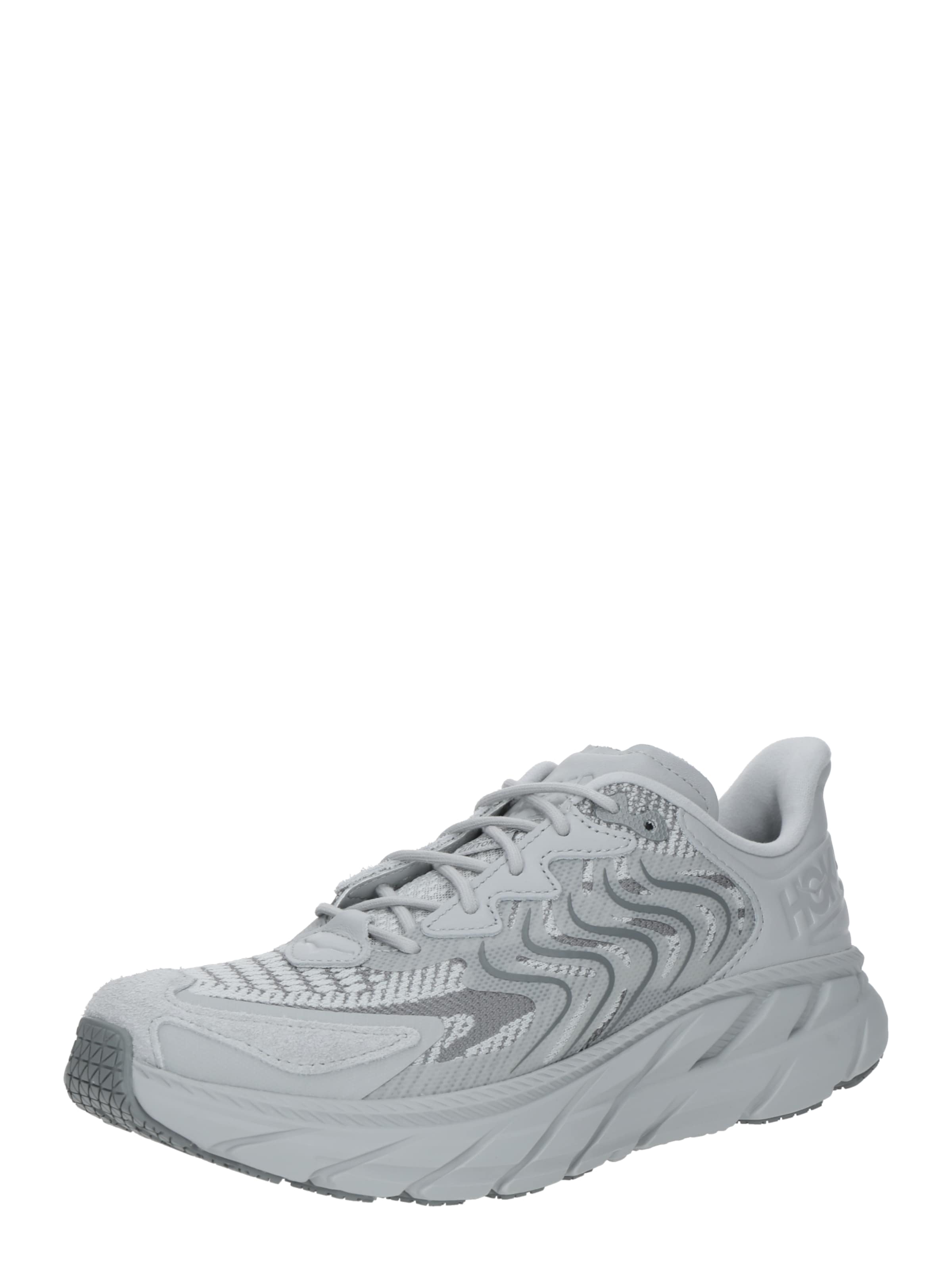 Baskets basses 'CLIFTON' HOKA en gris : devant