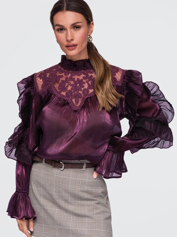 Ombre - Blusa en rojo