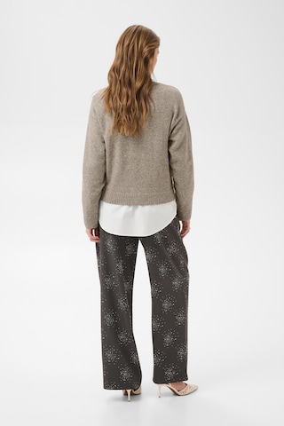 SAINT TROPEZ Strickjacke in Braun