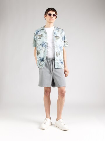 GAP - Loosefit Pantalón 'ESSENTIAL' en gris