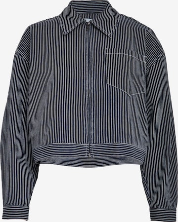 minus Välikausitakki 'Channi' värissä sininen: etupuoli