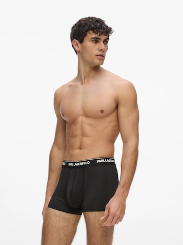 Karl Lagerfeld Boxerky – černá: přední strana