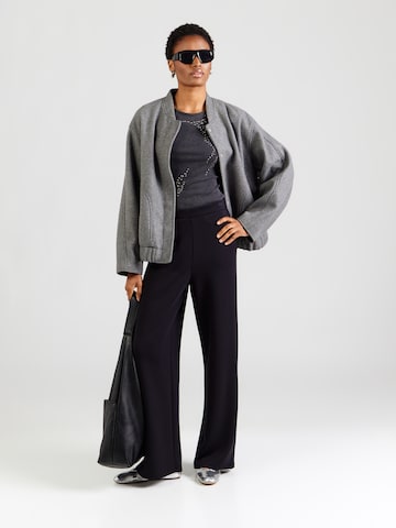 Loosefit Pantalon PIECES en noir