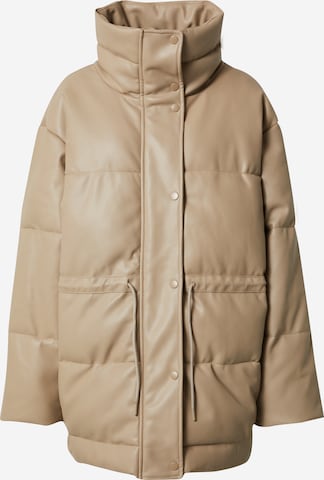 EDITED Winter Jacket 'Kea' in Beige: front