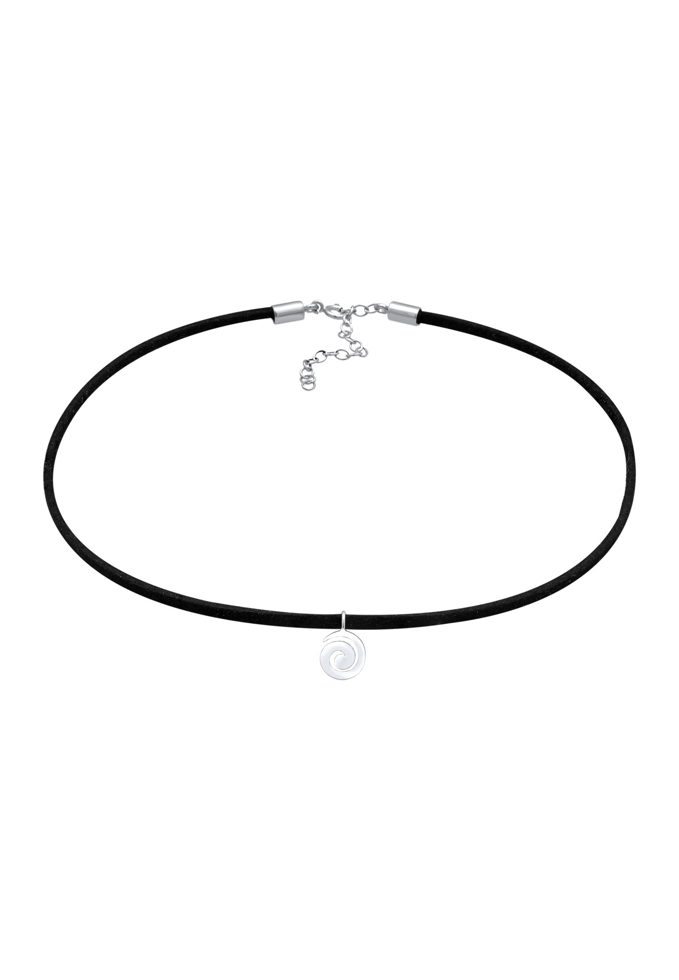 ELLI Ketting in Zwart: voorkant