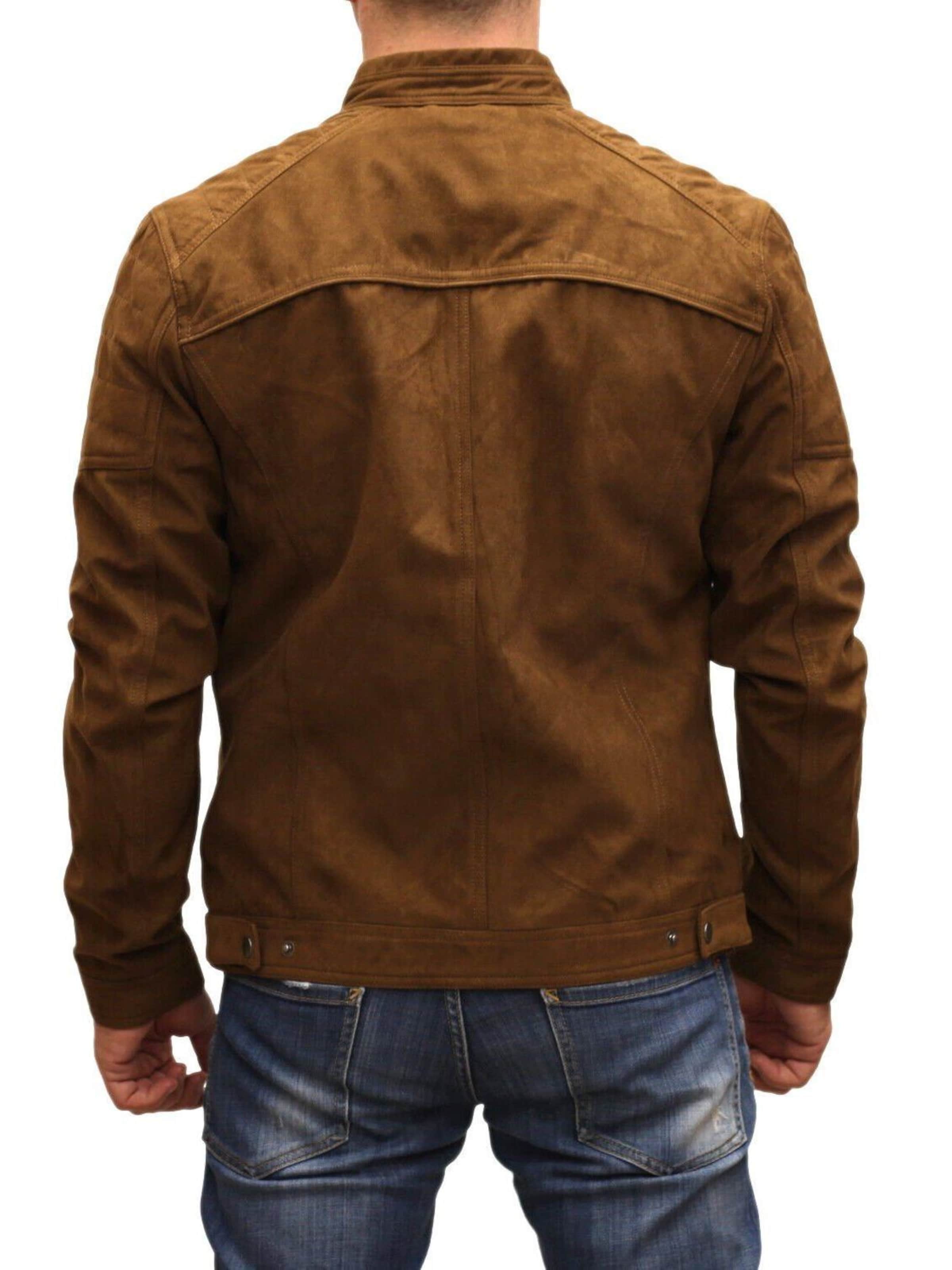 JACK & JONES Between-Season Jacket 'JJEROCKY' in Brown