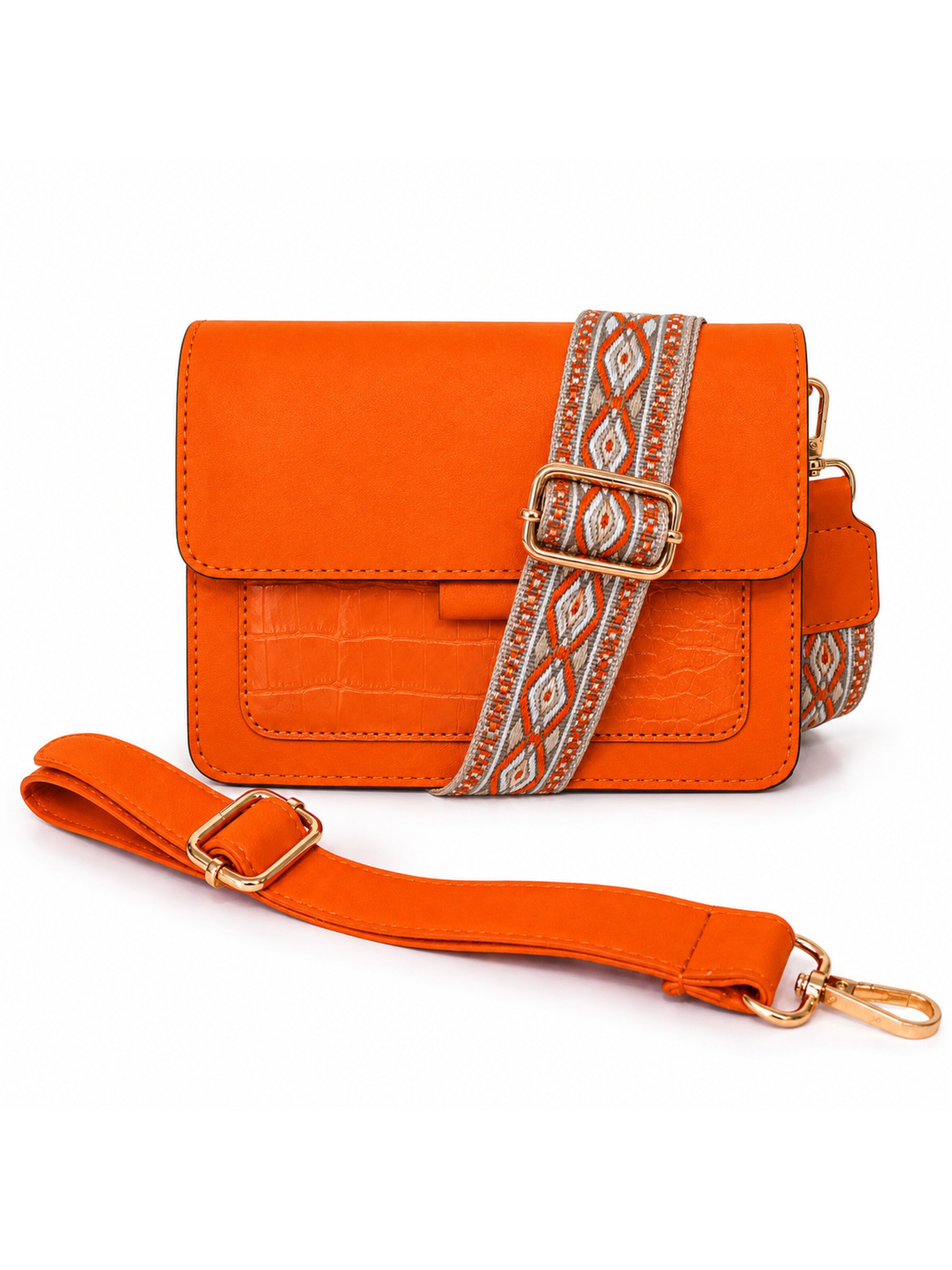 It's a Daily Fashion Schoudertas 'Crossbody bag 'Jill'' in Oranje