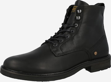G-Star RAW Lace-Up Boots 'Vacum' in Black: front