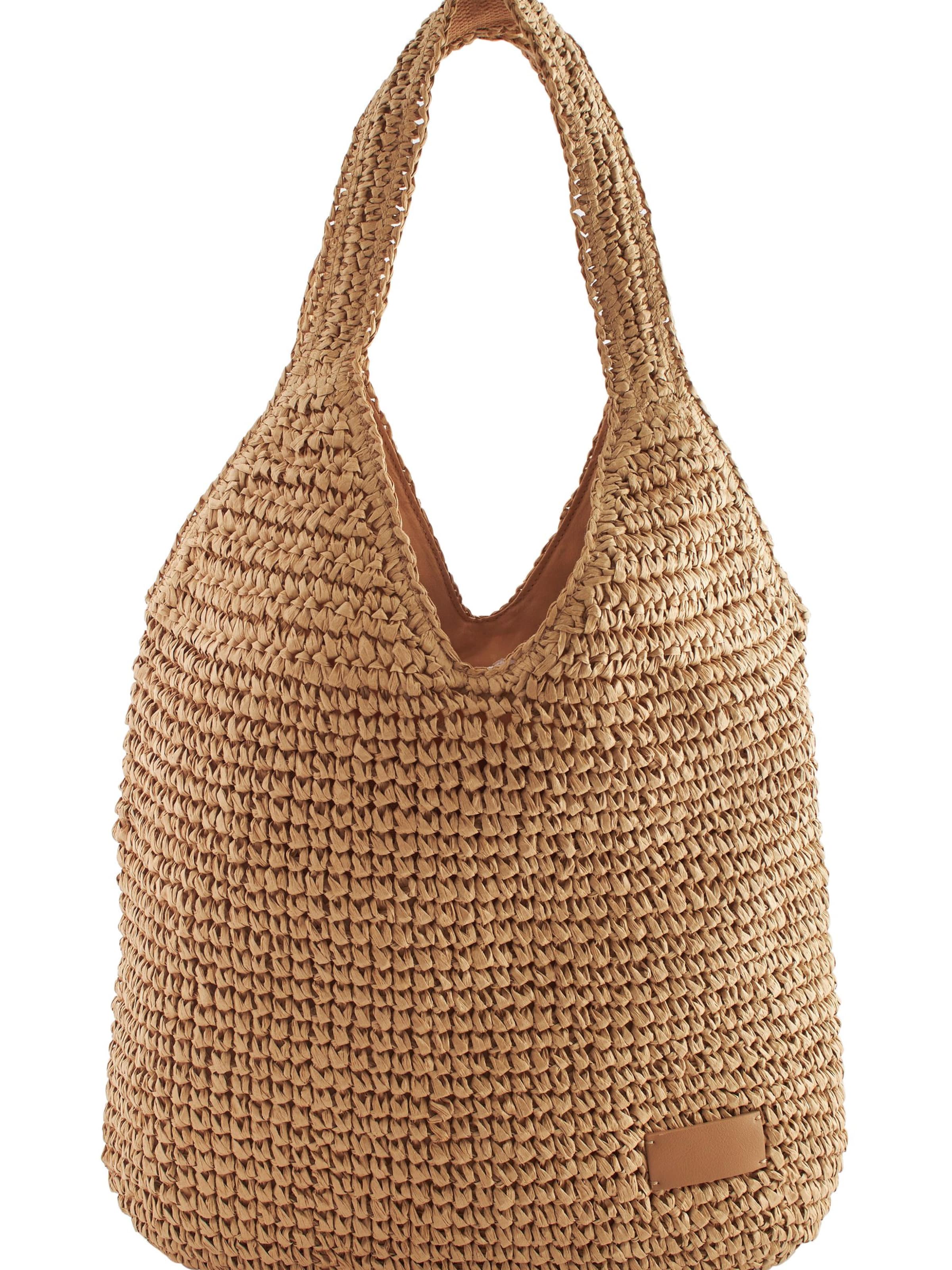 Next Axelremsväska i beige: framsida