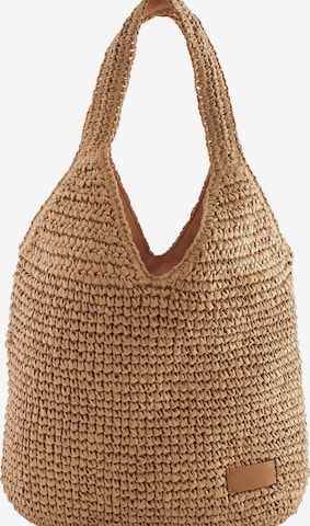 Next Olkalaukku värissä beige: etupuoli