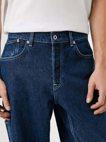 Pepe Jeans Tapered Jeans 'Carpenter' in Blue