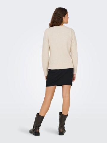 ONLY - Jersey 'LAUREN' en beige