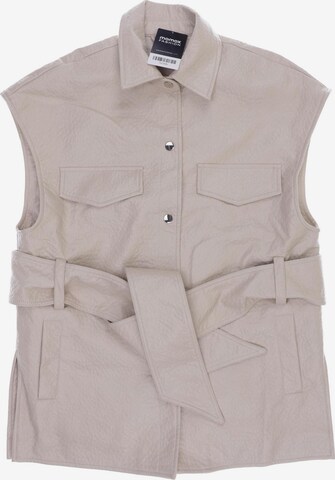 Reserved Vest in S in Beige: front