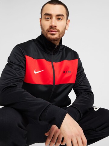 Nike Sportswear Sweatjacke 'Air' in Schwarz
