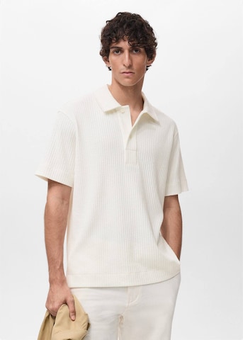 MANGO MAN Shirt 'Alayap' in White: front